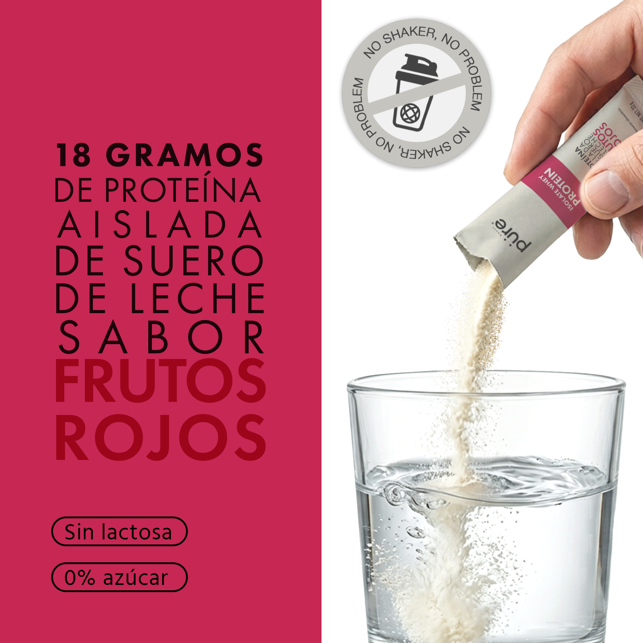 PROTEÍNA • Frutos rojos