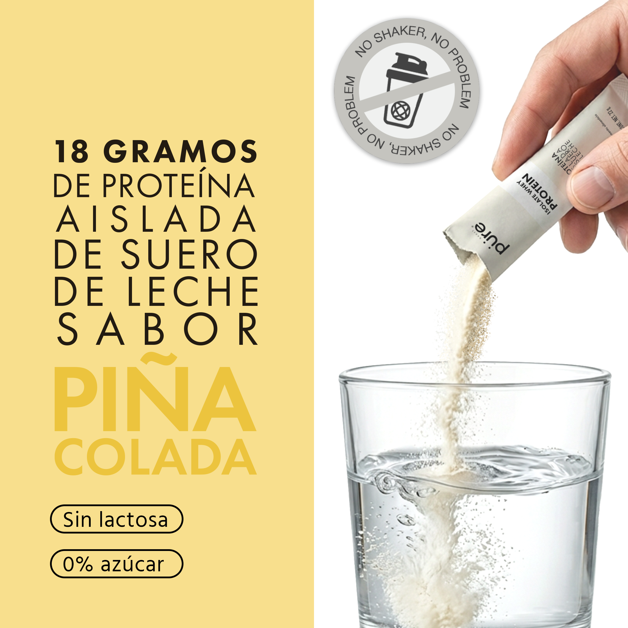 PROTEÍNA • Piña colada