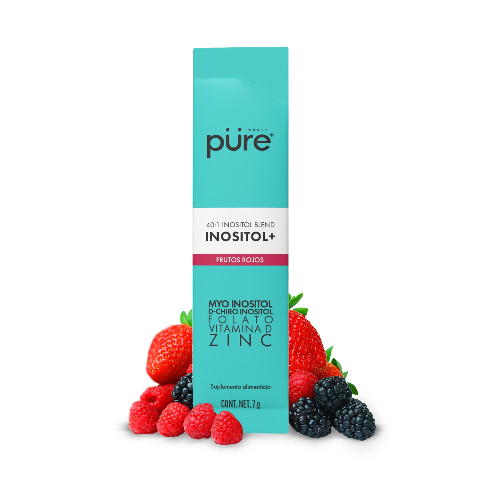 INOSITOL • Myo & D-Chiro Inositol para SOMP • Frutos rojos