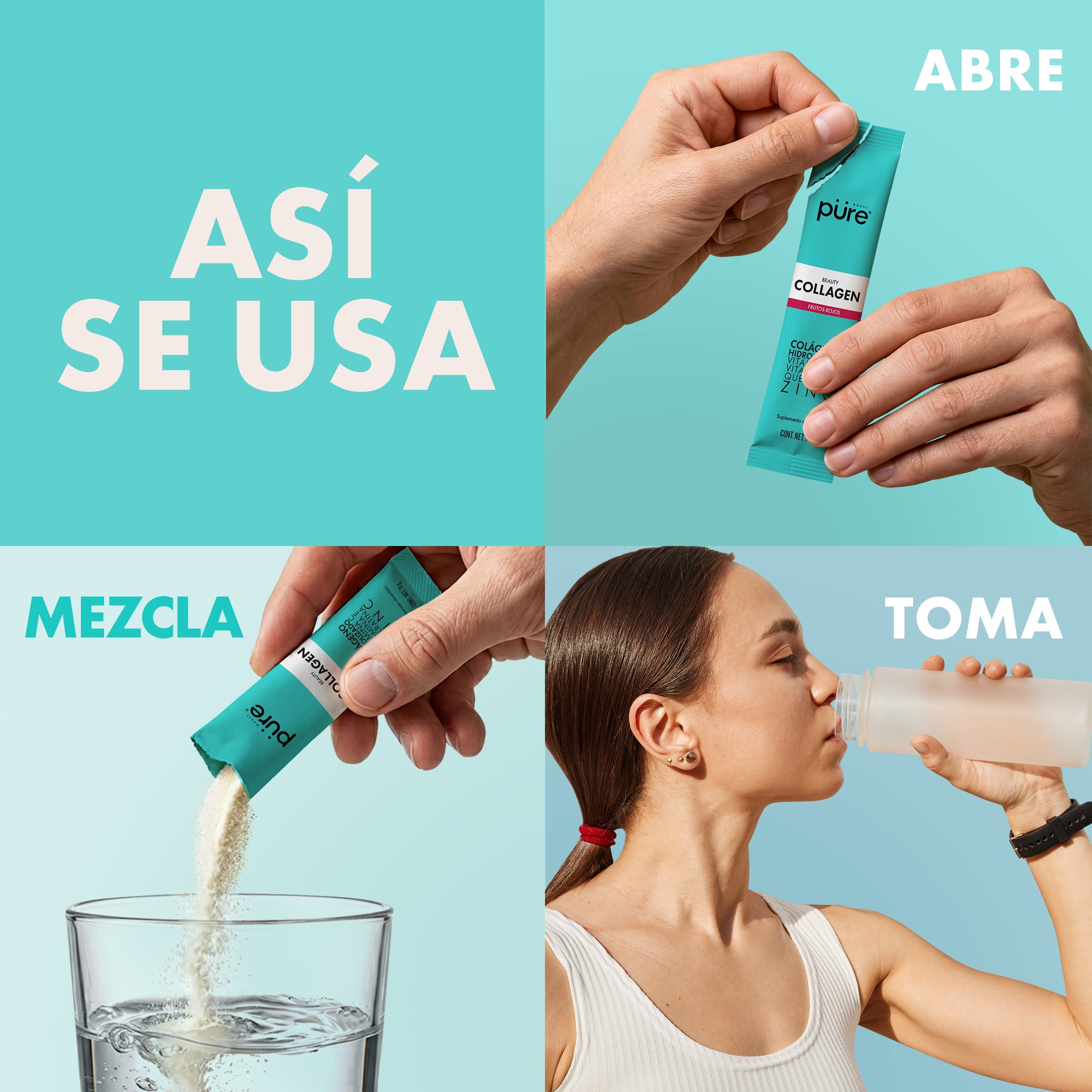 BEAUTY • Colágeno para cabello, piel y uñas