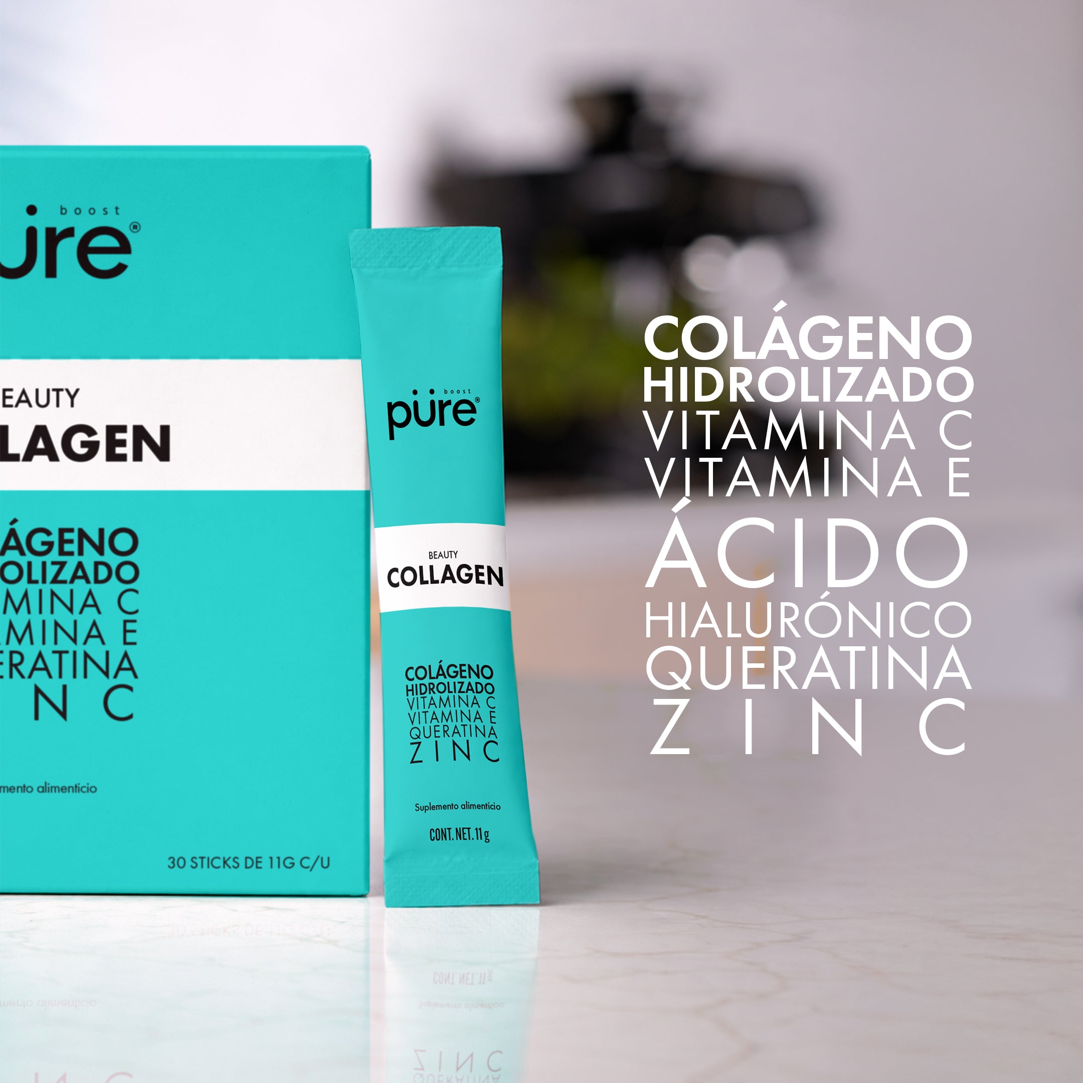 BEAUTY • Colágeno para cabello, piel y uñas