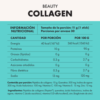 BEAUTY • Colágeno para cabello, piel y uñas